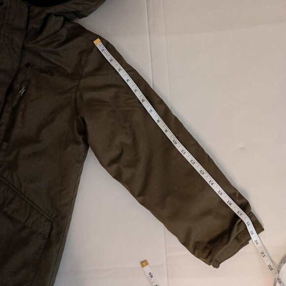 Columbia Girls Suttle Mountain Long Insulated Winter Jacket Size Small 7/8 - Picture 13 of 15